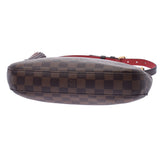 Louis Vuitton Louis Vuitton Damee South Bank Brown / Red N42230 Women's Dumie Campbus Shoulder Bag A-Rank Used Sinkjo