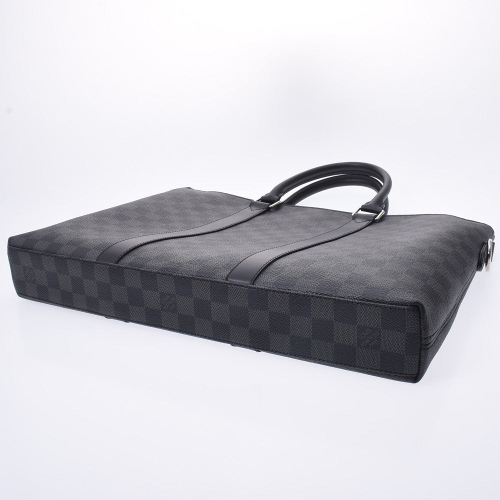 ルイヴィトングラフィット アントンブリーフケース 2WAY 14137 黒 メンズ ダミエグラフィットキャンバス ビジネスバッグ N40024 LOUIS  VUITTON 中古 – 銀蔵オンライン