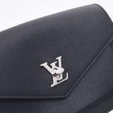 LOUIS VUITTON ルイヴィトン ポシェット ロックミー チェーン 2WAY ノワール(黒) シルバー金具 M63471 レディース カーフ ショルダーバッグ 新同 中古 銀蔵