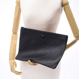 Louis Vuitton Louis Vuitton Monogram Shadow Pochette Discovery Black M62903男士皮革离合器袋A排名使用水池