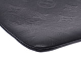 Louis Vuitton Louis Vuitton Monogram Shadow Pochette Discovery Black M62903男士皮革离合器袋A排名使用水池