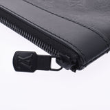 Louis Vuitton Louis Vuitton Monogram Shadow Pochette Discovery Black M62903男士皮革离合器袋A排名使用水池