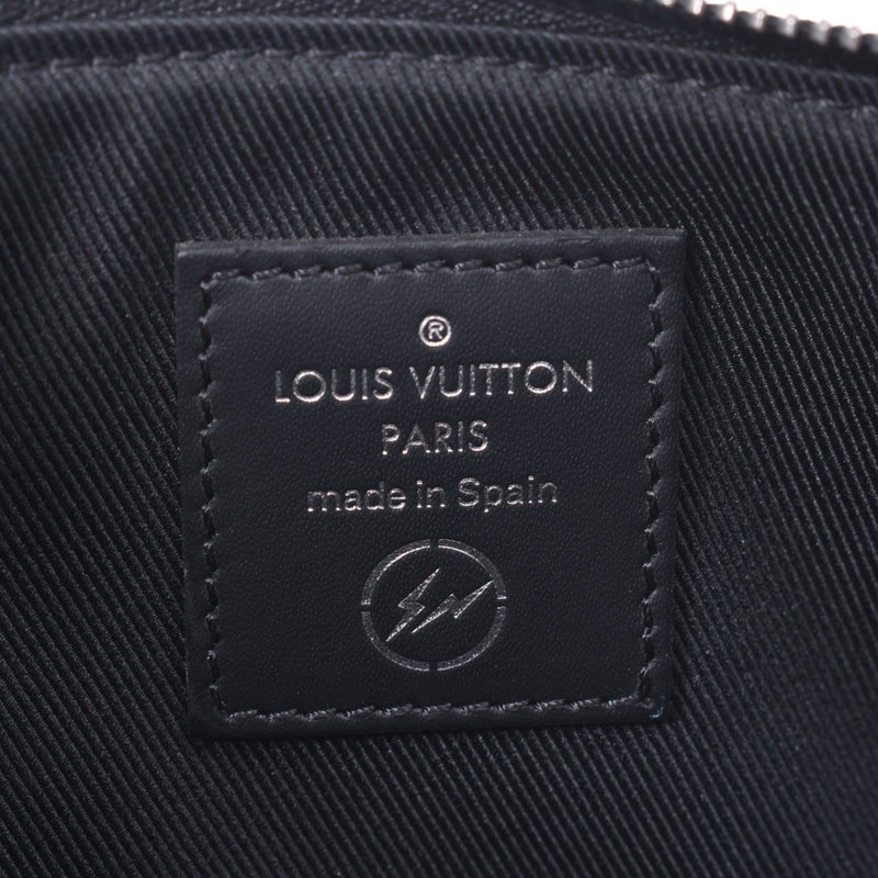 Louis Vuitton Louis Vuitton Monogram Eclipse iPhone链条袋片段协作黑色M64433男式Monogram Eclipse帆布袋A-Rank使用Silgrin