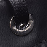 Chanel Chanel Parivi Litz Tote Gm Black Silver Fittings女士皮革帆布手提袋A-Rank使用Silgrin