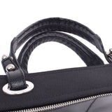 Chanel Chanel Parivi Litz Tote GM Black Silver Fittings Ladies Leather Canvas Tote Bag A-Rank Used Silgrin