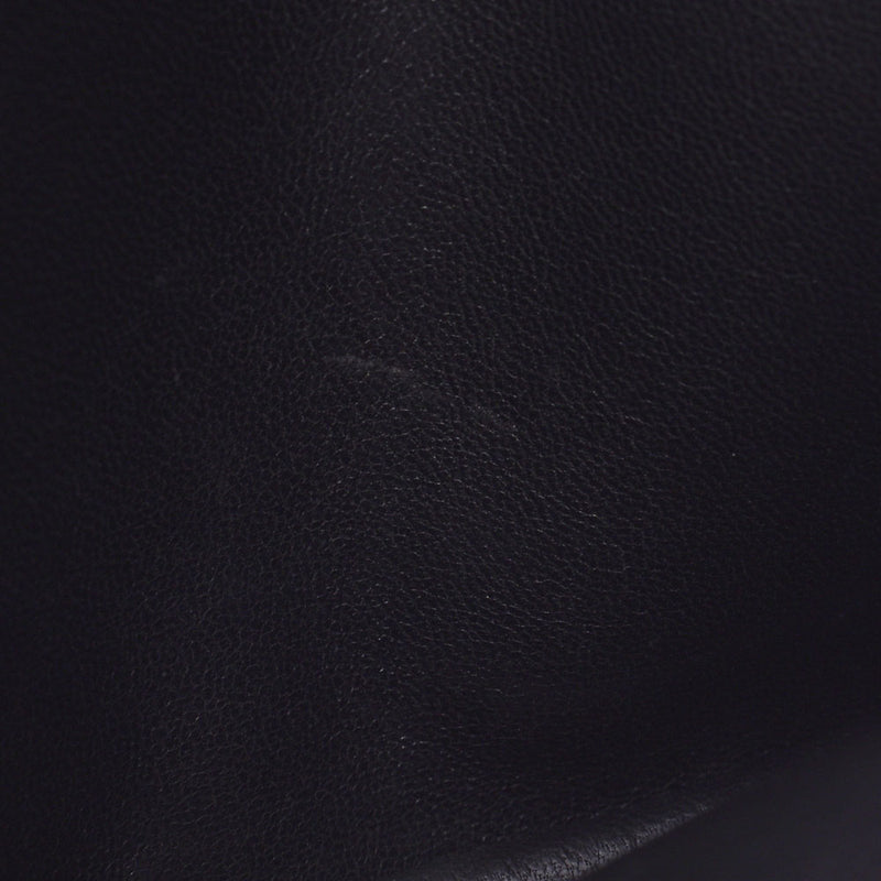 HERMES エルメス ドゴン ベルトバッグ 黒 シルバー金具 □F刻印(2002年頃) ユニセックス トゴ ウエストバッグ Bランク 中古 銀蔵