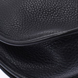 HERMES エルメス エヴリン2 TGM 黒 シルバー金具 □I刻印(2005年頃) ユニセックス トリヨンクレマンス ショルダーバッグ Aランク 中古 銀蔵