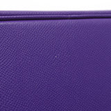 Hermes Hermes Burkin 30 Crocus (Purple) Silver Fittings □ P Engraved (around 2012) Women's Voepson Handbags A rank used Silgrin