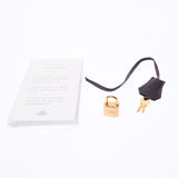 Hermes Hermes Burkin 35 Leysin (Dark Purple) Gold Bracket □ P Engraved (around 2012) Unisex Togo Handbag A rank used Silgrin