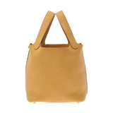 Hermes Hermes Picon Lock PM Jeane Ambull (Yellow) Gold Bracket D Engraved (around 2019) Women's Triyo Clemance Handbag Unused Silgrin