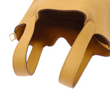 Hermes Hermes Picon Lock PM Jeane Ambull (Yellow) Gold Bracket D Engraved (around 2019) Women's Triyo Clemance Handbag Unused Silgrin