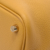 Hermes Hermes Picon Lock PM Jeane Ambull (Yellow) Gold Bracket D Engraved (around 2019) Women's Triyo Clemance Handbag Unused Silgrin
