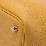 Hermes Hermes Picon Lock PM Jeane Ambull (Yellow) Gold Bracket D Engraved (around 2019) Women's Triyo Clemance Handbag Unused Silgrin
