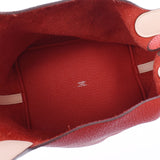 Hermes Picotin lock mm touch Rouge tomatoes / Rosemary