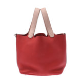 Hermes Picotin lock mm touch Rouge tomatoes / Rosemary