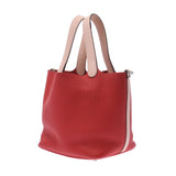 Hermes Picotin lock mm touch Rouge tomatoes / Rosemary