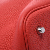 Hermes Picotin lock mm touch Rouge tomatoes / Rosemary