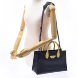 Balenciaga Valenciaga Nude Work 2WAY / Yellow 371594 Women's Curf Python Handbag A-Rank Used Silgrin