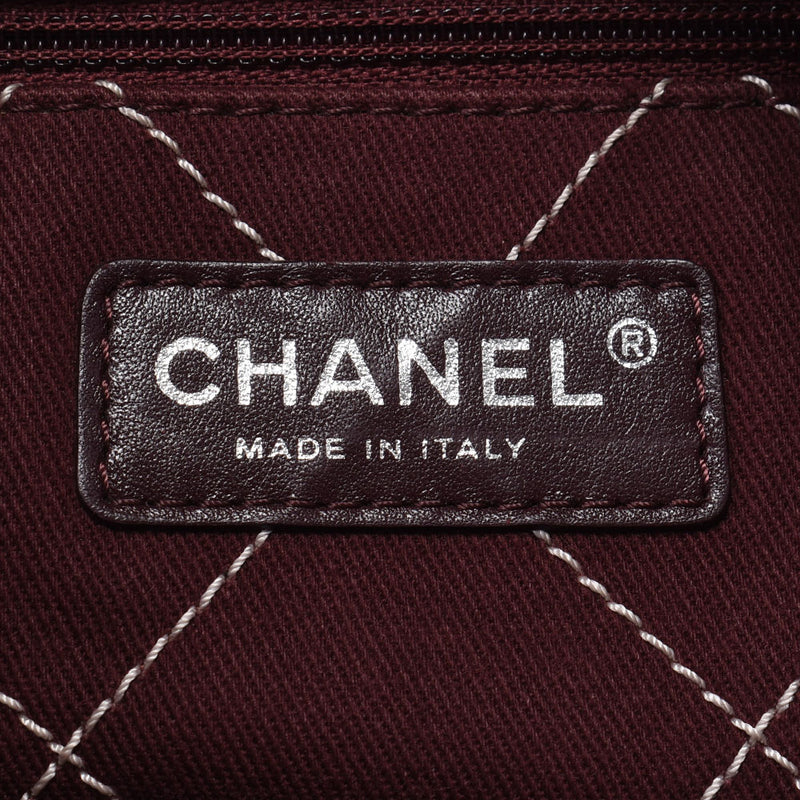 CHANEL シャネル マトラッセ オンザロード ベージュ シルバー金具 レディース ソフトキャビアスキン トートバッグ ABランク 中古 銀蔵