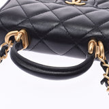 CHANEL シャネル フラップコインパース ミニマトラッセ チェーンバッグ 黒 ゴールド金具 AP2200 レディース ラムスキン ショルダーバッグ 未使用 銀蔵