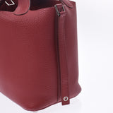 Hermes Hermes Picon Lock PM Rouge Galance (Red System) Silver Bracket □ R Engraved (around 2014) Ladies Triyo Clemance Handbag New Sanko