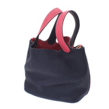 Hermes Hermes Picon Lock PM Casak Rose Extreme / Blue Nuy Y Champion (around 2020) Ladies Triyo Clemance Handbags A-rank used Silgrin