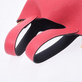 Hermes Hermes Picon Lock PM Casak Rose Extreme / Blue Nuy Y Champion (around 2020) Ladies Triyo Clemance Handbags A-rank used Silgrin