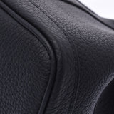 Hermes Hermes Garden Party TPM Black Silver Bracket Z Engraved (around 2021) Ladies Negonda Handbag Unused Silgrin