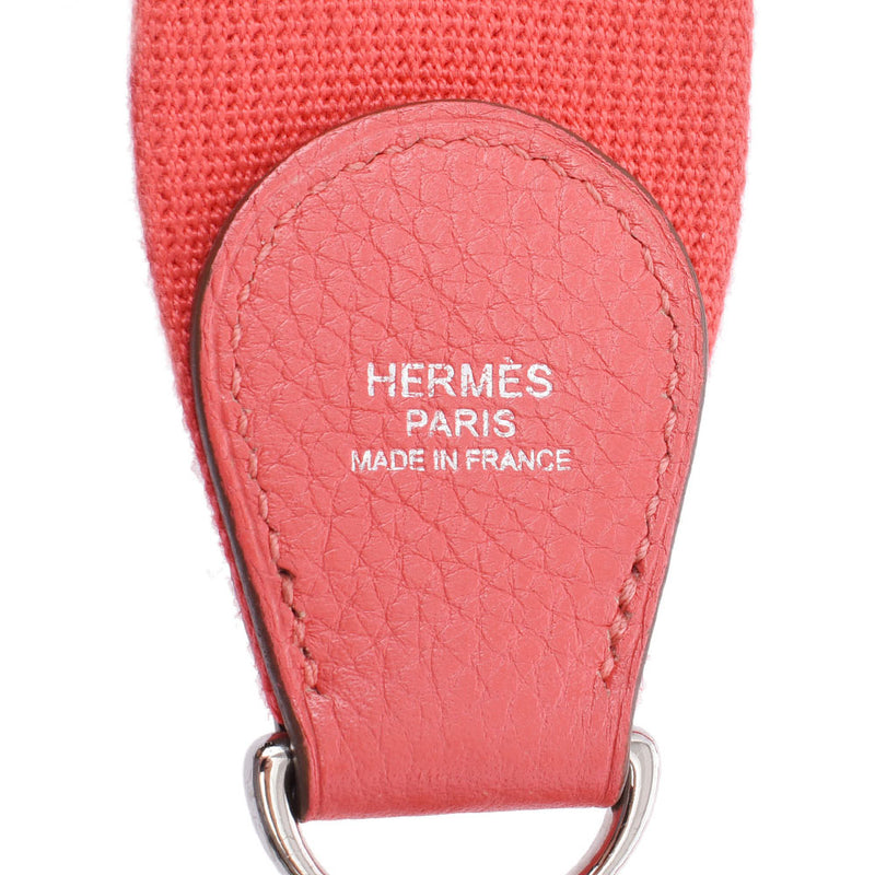 Hermes Hermes Evelin 3 PM Rose Jaipur Silver Fittings □ P Engraved (around 2012) Ladies Triyo Clemance Shoulder Bag AB Rank Used Silgrin