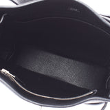 Hermes Hermes Sokerie 22黑银支架□o钢（2011年左右）男女皆宜的多士单肩包A-Rank使用Silgrin