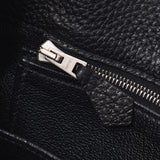 Hermes Hermes Sokerie 22黑银支架□o钢（2011年左右）男女皆宜的多士单肩包A-Rank使用Silgrin