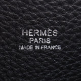 Hermes Hermes Sokerie 22黑银支架□o钢（2011年左右）男女皆宜的多士单肩包A-Rank使用Silgrin