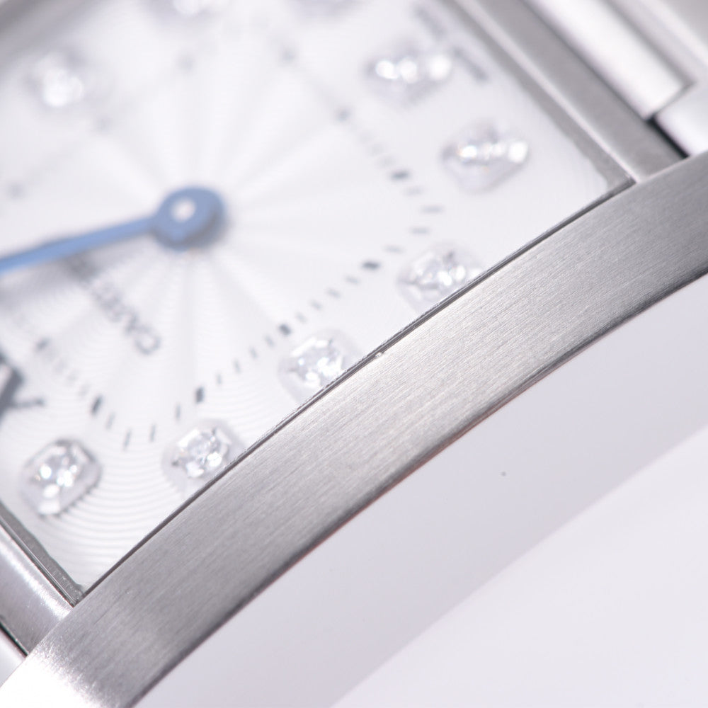 カルティエタンク フランセーズSM 11Pダイヤ レディース 腕時計