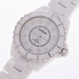 CHANEL Chanel J12 38mm 8P Diamond H2423 Men's White Ceramic/SS Watch Automatic Watch Shell Dial A Rank Used Ginzo