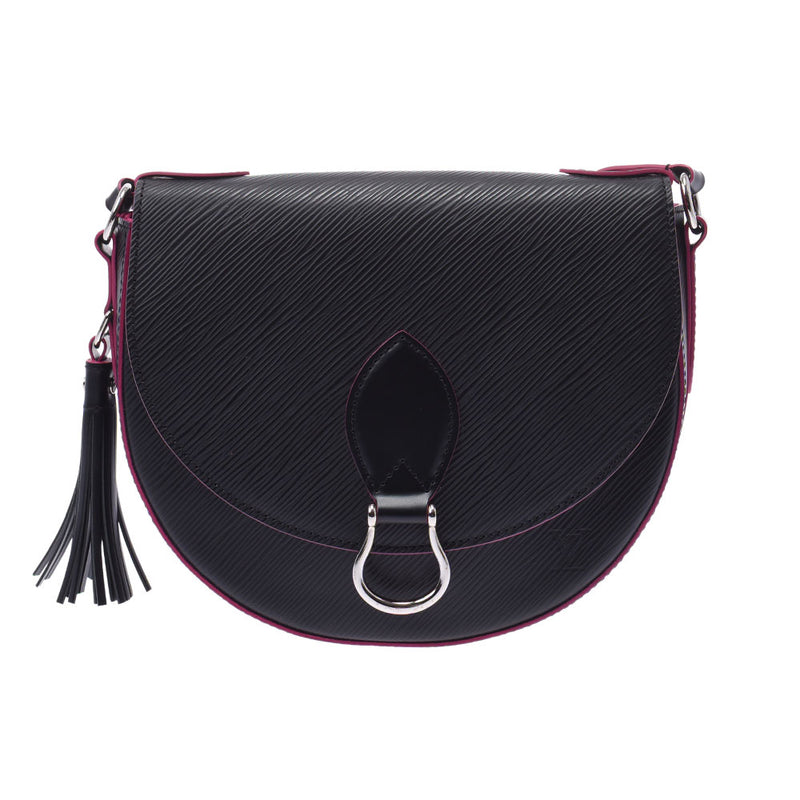 Louis Vuitton Louis Vuitton Episaculo Noir / Hot Pink M54156 Women's Epireser Shoulder Bag A-Rank Used Silgrin