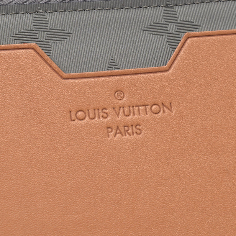 LOUIS VUITTON Monogram Titanium Long Wallet Cosmos 869235