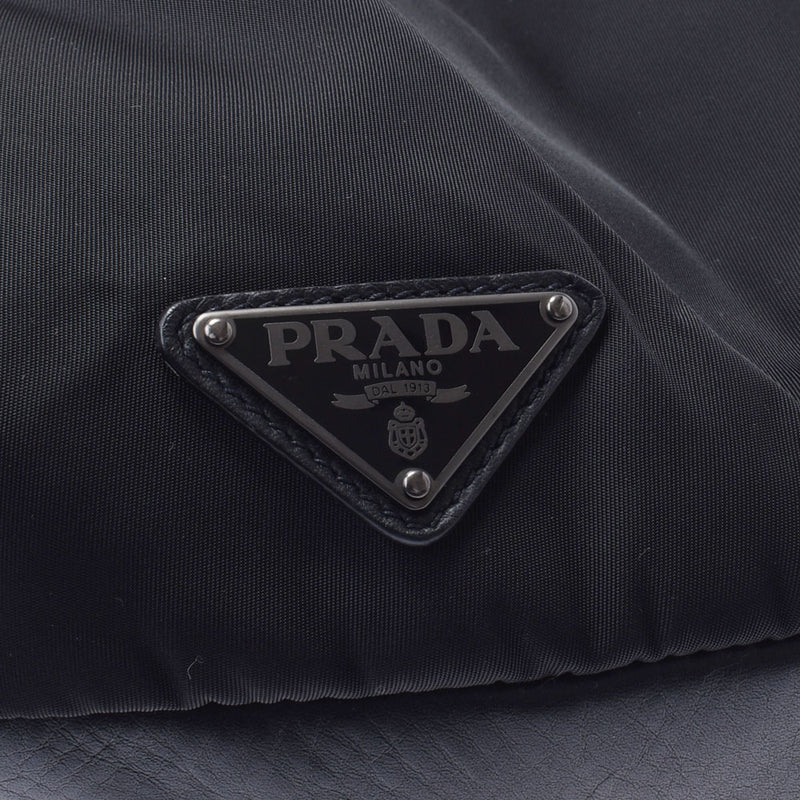 PRADA Prada Shoulder Bag Black Unisex Nylon Body Bag A-Rank Used Silgrin