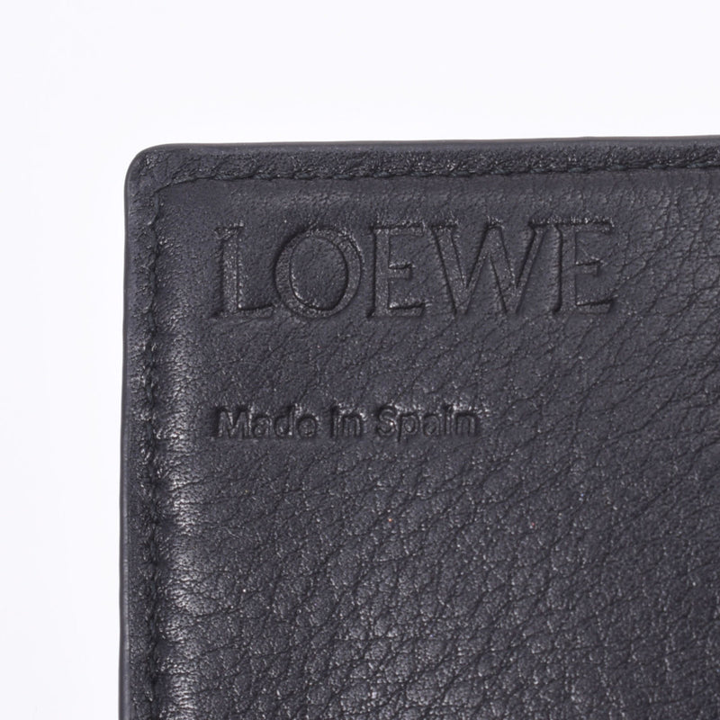 Loewe Loebe Anagram Black 101848男女CARF CARD CASS AB级使用Ginzo
