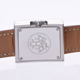 HERMES Hermes Belt Watch BE1.210 Ladies SS/Leather Watch Quartz White Dial A Rank Used Ginzo