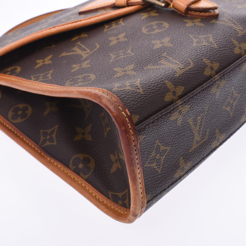 LOUIS VUITTON ルイヴィトン モノグラム ベルエア 2WAY ブラウン M51122 ユニセックス モノグラムキャンバス ハンドバッグ Cランク 中古 銀蔵