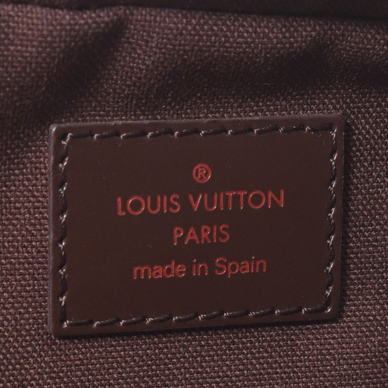 LOUIS VUITTON Louis Vuitton Damier Jeronimos Body Bag Brown N51994 Unisex Damier Canvas Shoulder Bag AB Rank Used Ginzo