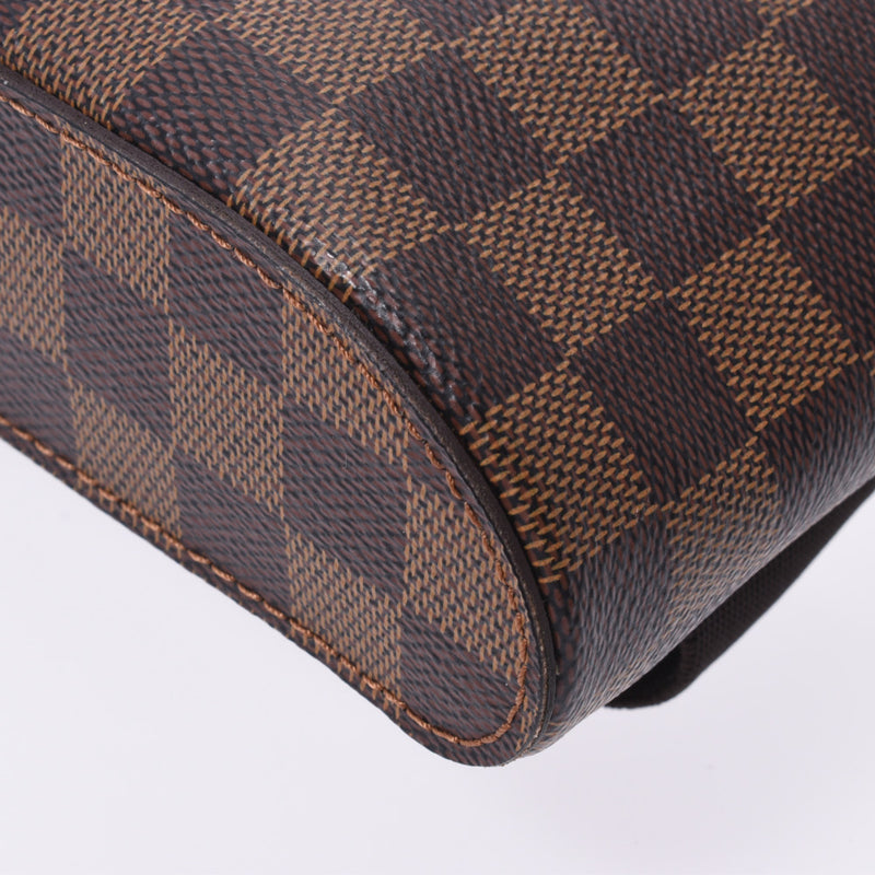 LOUIS VUITTON Louis Vuitton Damier Jeronimos Body Bag Brown N51994 Unisex Damier Canvas Shoulder Bag AB Rank Used Ginzo