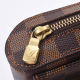LOUIS VUITTON Louis Vuitton Damier Jeronimos Body Bag Brown N51994 Unisex Damier Canvas Shoulder Bag AB Rank Used Ginzo