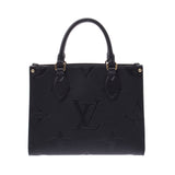 Louis Vuitton Louis Vuitton Monogram Amprant在Zago PM 2way 2way Black M45653女士皮革手提包A排名使用Silgrin