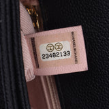 Chanel Chanel Matrasse链单肩包黑金支架女士鱼子酱2way袋AB排名使用Silgrin
