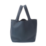 Hermes Hermes Picon Lock MM Vershipress (Dark Green System) Silver Fittings Y Engraved (around 2020) Ladies Triyo Clemance Handbag Unused Silgrin