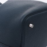 Hermes Hermes Picon Lock MM Vershipress (Dark Green System) Silver Fittings Y Engraved (around 2020) Ladies Triyo Clemance Handbag Unused Silgrin