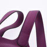 Hermes Hermes Picon Lock MM Anemone (Purple) Silver Football Y Engraved (around 2020) Ladies Triyo Clemance Handbag Unused Silgrin