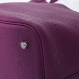 Hermes Hermes Picon Lock MM Anemone (Purple) Silver Football Y Engraved (around 2020) Ladies Triyo Clemance Handbag Unused Silgrin