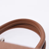 Hermes Hermes Burkin 35 Gold Gold Bracket □ K-engraved (around 2007) Unisex Togo Handbags AB Rank Used Sinkjo